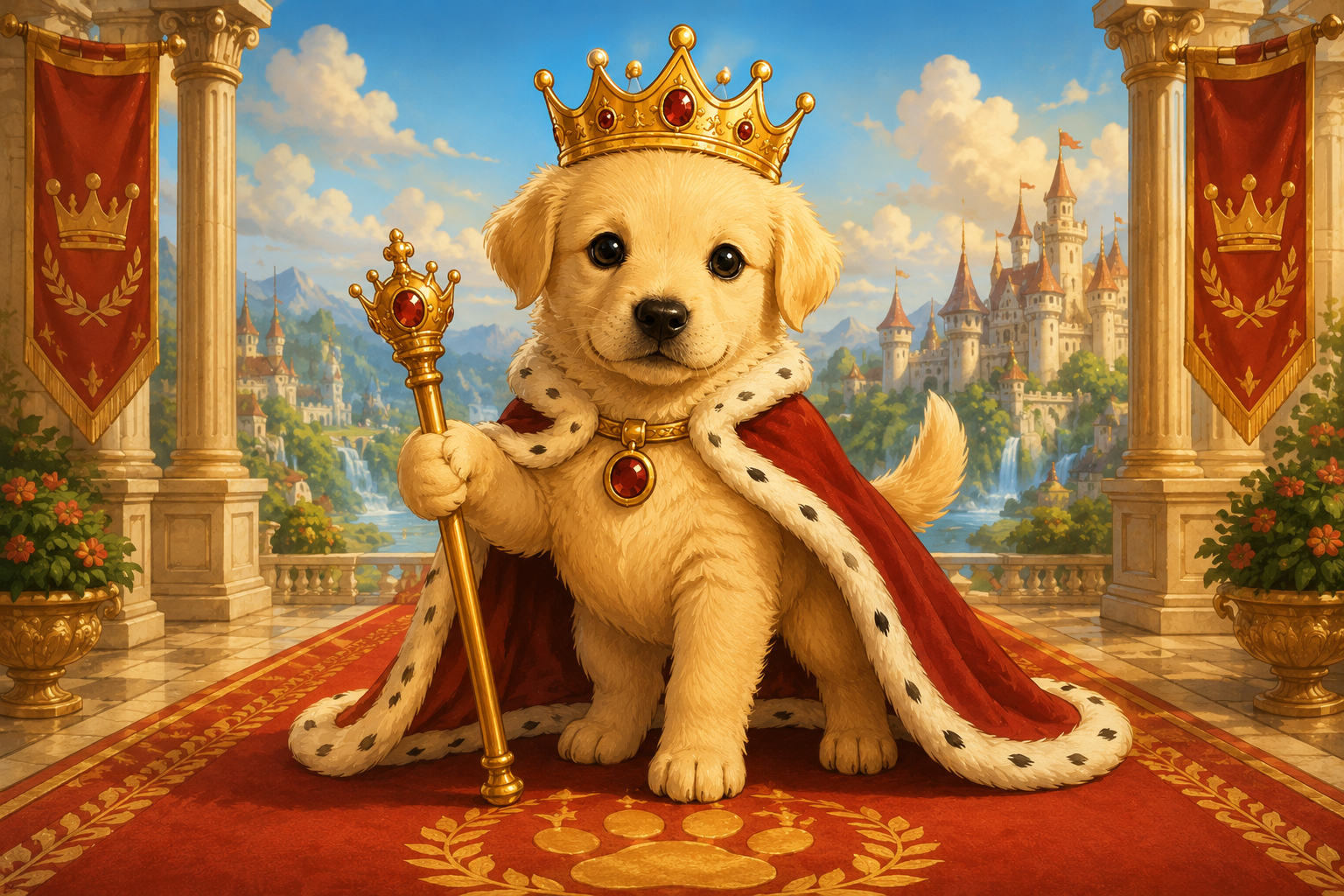 JOTCHUAKING — Jotchua and King puppies